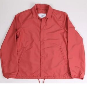 Herschel Supply Co. Voyage Packable Coach Jacket Coral Pink Large unisex
